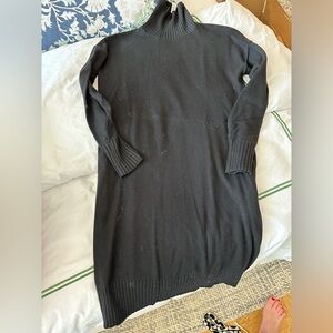 LULULEMON Black Sweater Dress Size XS